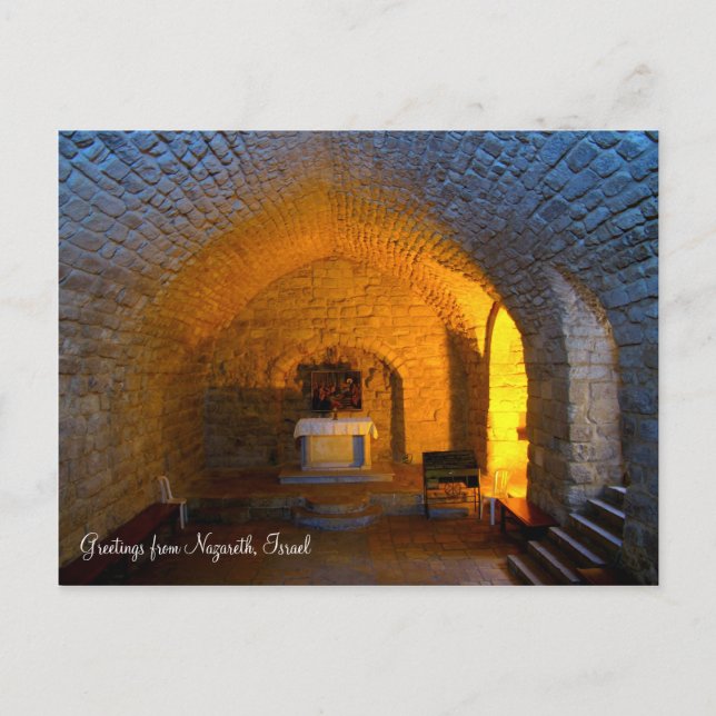 Cartão Postal Synagogue Church Postcard (Frente)