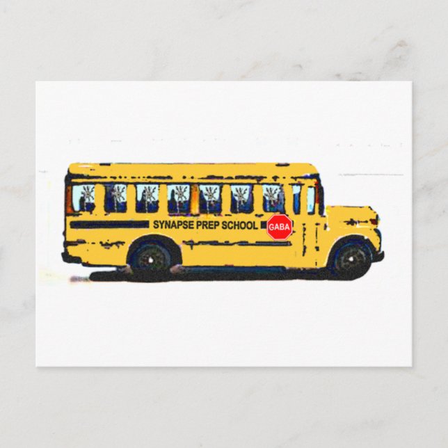 Cartão Postal Synapse Prep School (Frente)