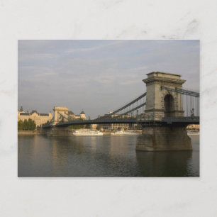 Cartão Postal Szechenyi lanchid Szechenyi Chain Bridge), 2