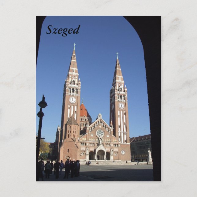 Cartão Postal Szeged (Frente)