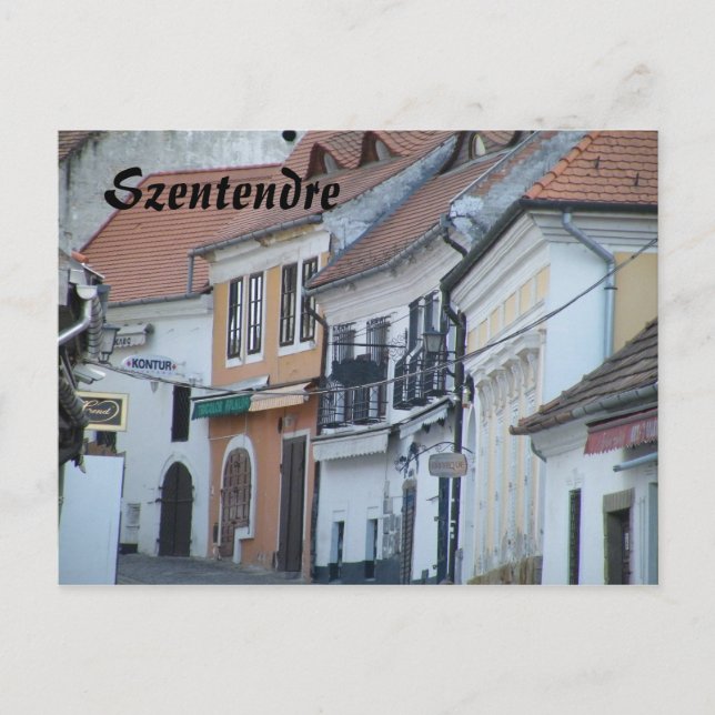 Cartão Postal Szentendre (Frente)