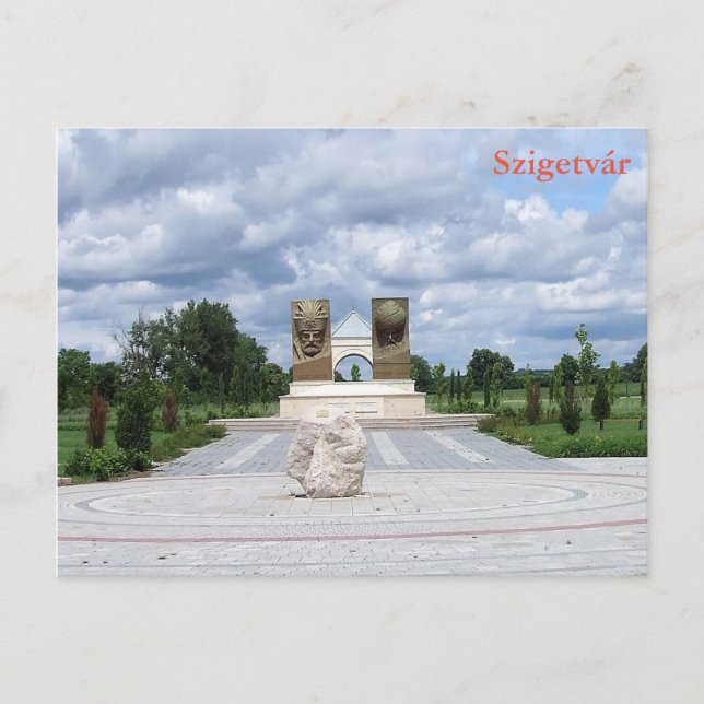 Cartão Postal Szigetvár - Hungria (Frente)