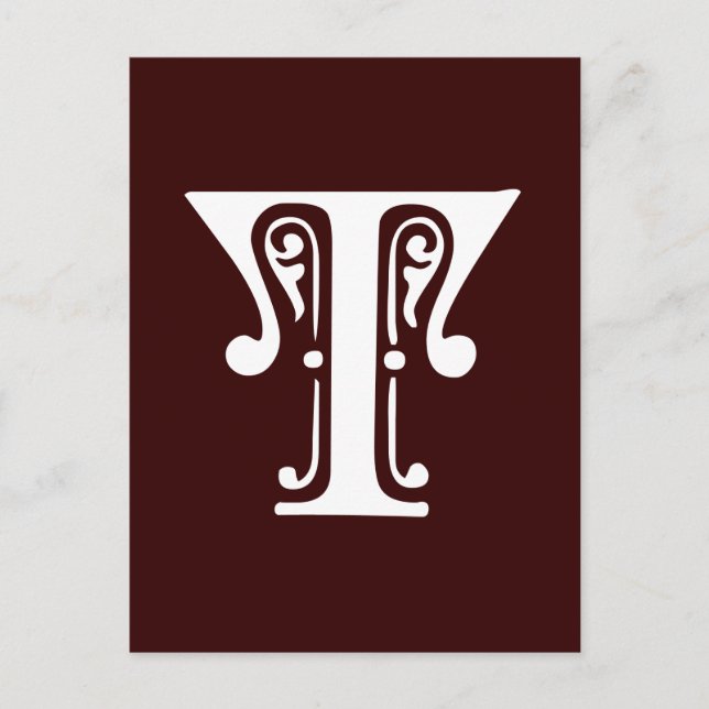 CARTÃO POSTAL T (Frente)