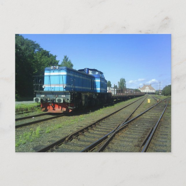 Cartão Postal T43 254 Oskarshamn (Frente)