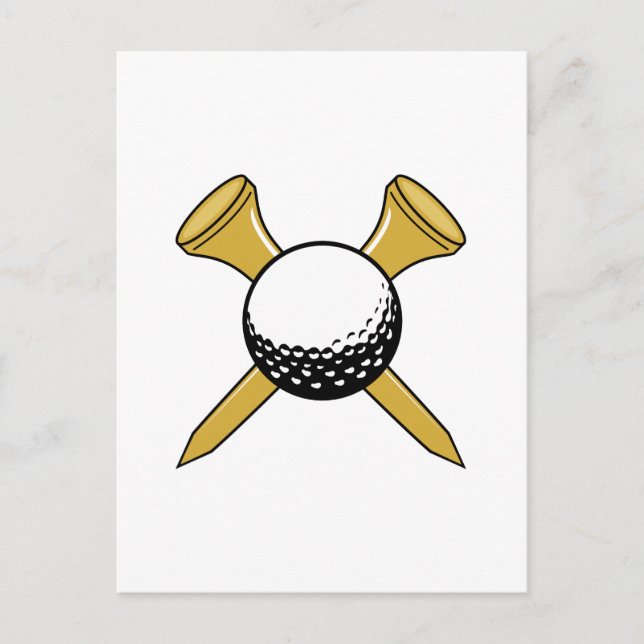 Cartão Postal T & Ball cruzados (Frente)