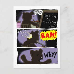 Cartão Postal T. Cartão-postal de Suicídio