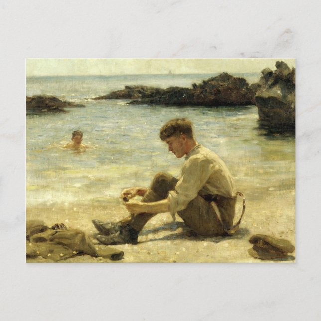 Cartão Postal T. E. Lawrence como Cadete (Frente)