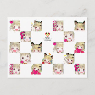 Cartão Postal t_mikage postcard[EMOTE]/ミ カ ゲ ポ ス [EMOTE]