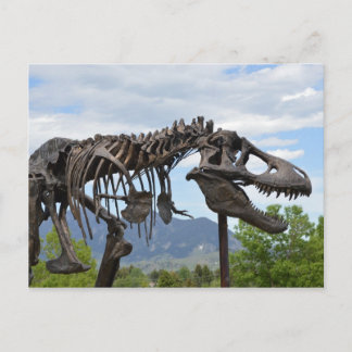 Cartão Postal T-Rex