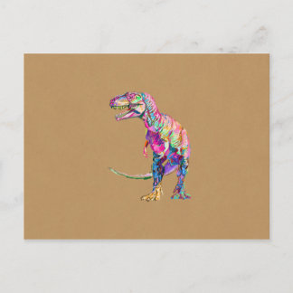 Cartão Postal T. rex