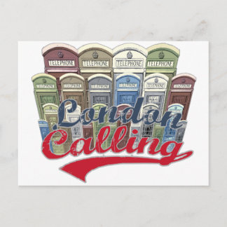 Cartão Postal t-shirt de Londres