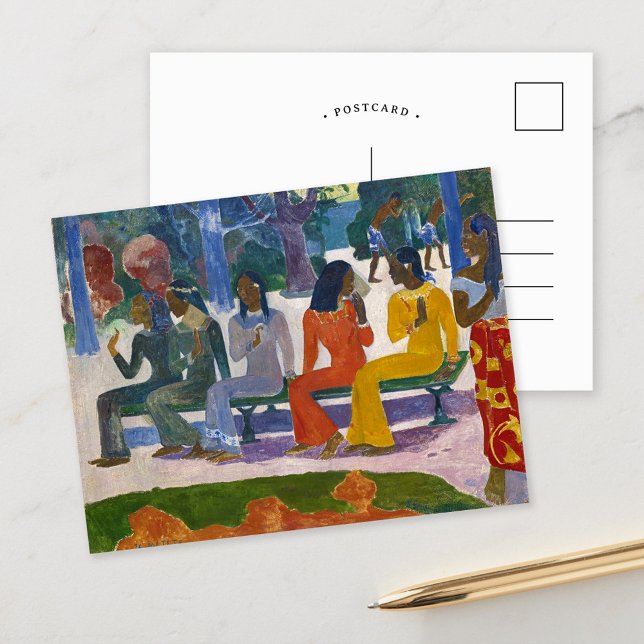 Cartão Postal Ta Matete | Paul Gauguin (Criador carregado)