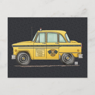 Cartão Postal Tabuleiro De Táxi