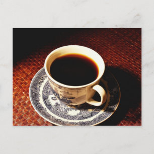 Cartão Postal Taça De Café