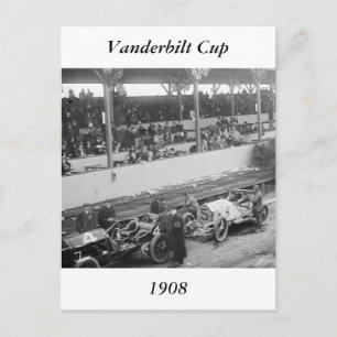 Cartão Postal Taça Vanderbilt, 1908