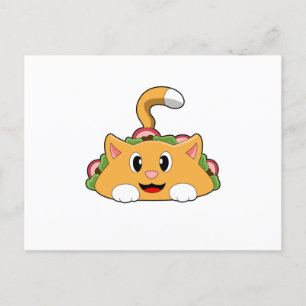 Cartão Postal Taco de Gato