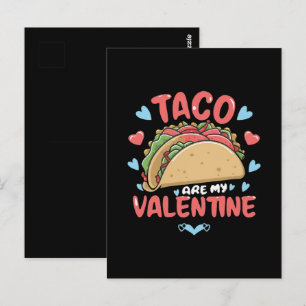 Cartão Postal Taco-valentine