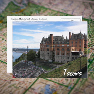 Cartão Postal Tacoma, Viagem do Marco Histórico de Washington