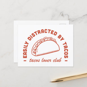 Cartão Postal Tacos Lovers Club