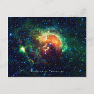 Cartão Postal Tadpole Nebula na constelação de Auriga