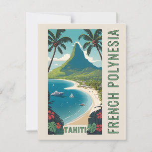 Cartão Postal Tahiti