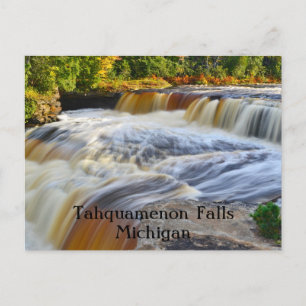 Cartão Postal Tahquamenon Falls Michigan