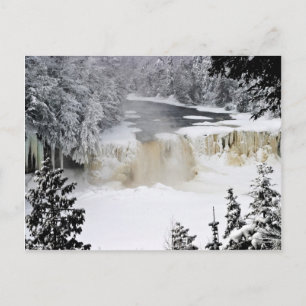 Cartão Postal Tahquamenon Falls-postcardcopy superior