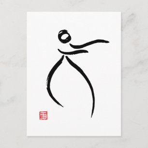 Cartão Postal Tai Chi Flow