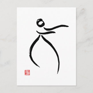Cartão Postal Tai Chi Flow