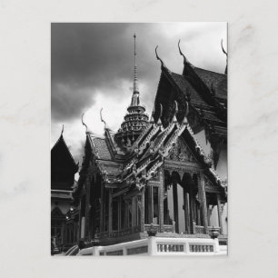 Cartão Postal Tailandês Antigo Bangkok o grupo Dusit