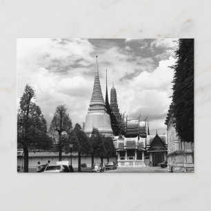 Cartão Postal Tailândia Antiga Capela de Bangkok Palácio Real