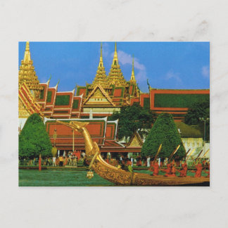 Cartão Postal Tailândia, Barge Real de Bangkok