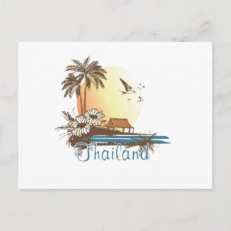 Cartão Postal Tailândia Beach Hut