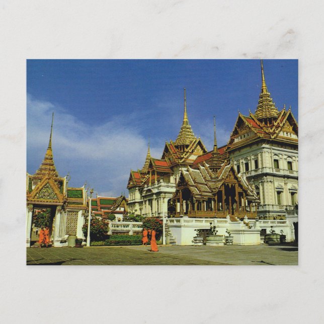 Cartão Postal Tailândia, Grande Palácio de Bangkok (Frente)
