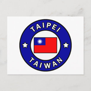 Cartão Postal Taipei Taiwan