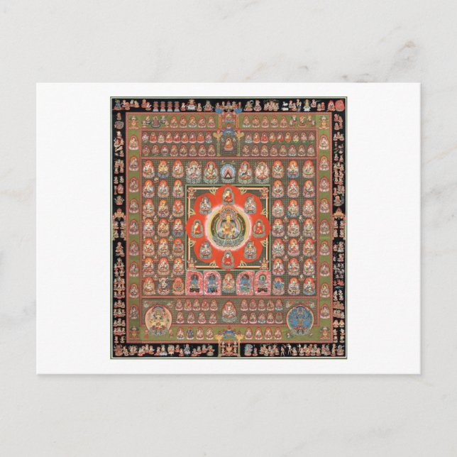 Cartão Postal Taizokai Mandala (Frente)