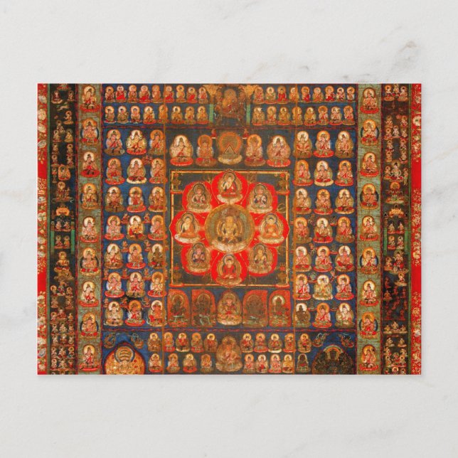 Cartão Postal Taizokai Mandala (Frente)