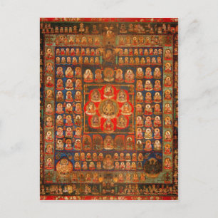 Cartão Postal Taizokai Mandala