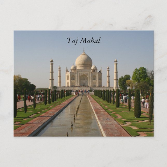 Cartão Postal taj (Frente)