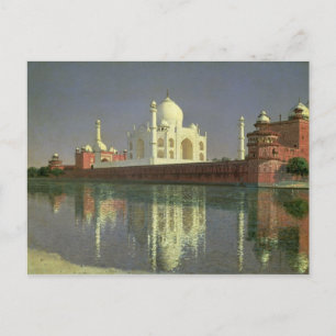 Cartão Postal Taj Mahal, 1874-76