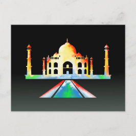 Cartão Postal Taj Mahal Agra India