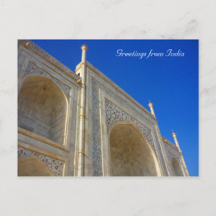 Cartão Postal taj mahal arch