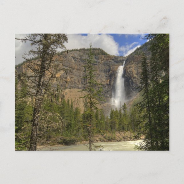 Cartão Postal Takakkaw Falls (Frente)