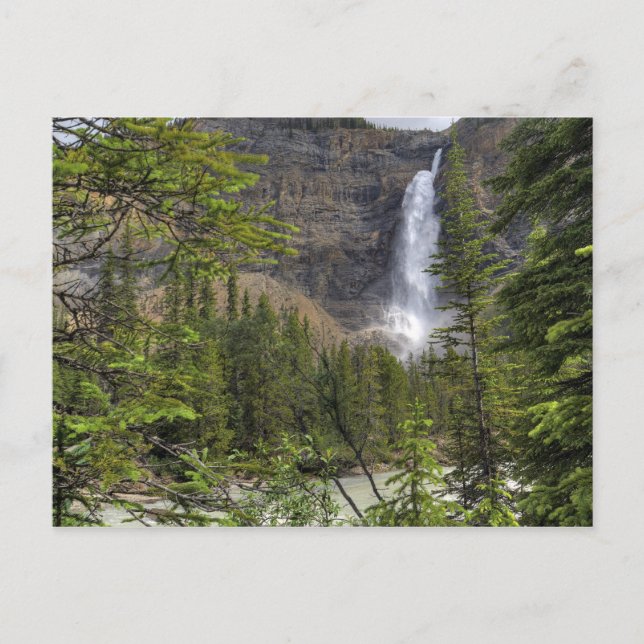 Cartão Postal Takakkaw Falls (Frente)