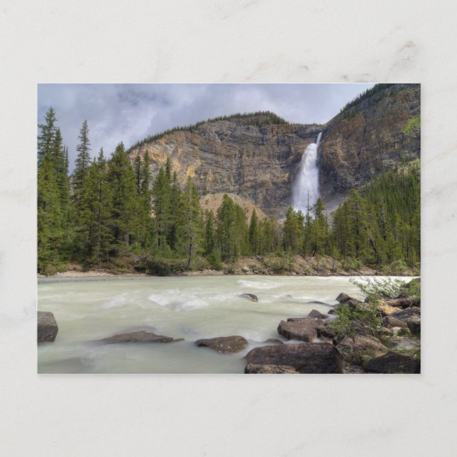 Cartão Postal Takakkaw Falls (Frente)