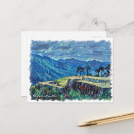 Cartão Postal Takeda Castle ポストカード