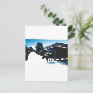 Cartão Postal taketomi iland in japan