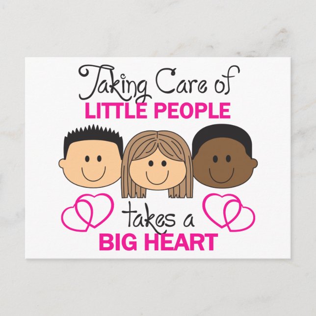 Cartão Postal Taking Care (Frente)