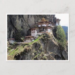 Cartão Postal taktsang bhutan