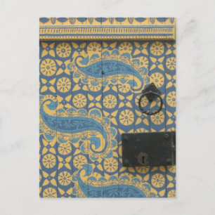 Cartão Postal Talin Amarelo e Azul, Via de Madeira da Estônia